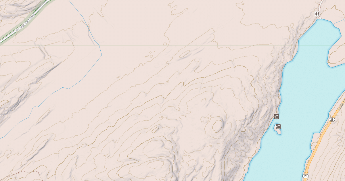 Map preview of Mike Norris Trail