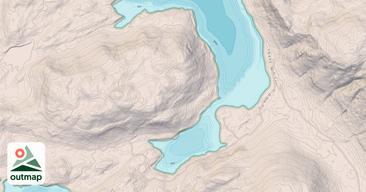 Map of SALT LAKE BAY