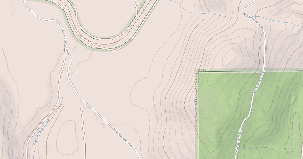 Map preview of BEAR MTN BEAR EA