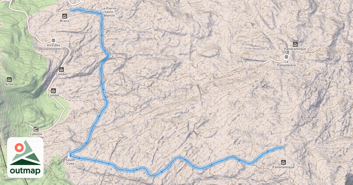 Map of Boulevard des Pyrénées