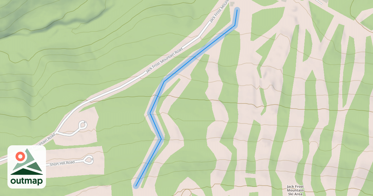 Map of Ridge Run