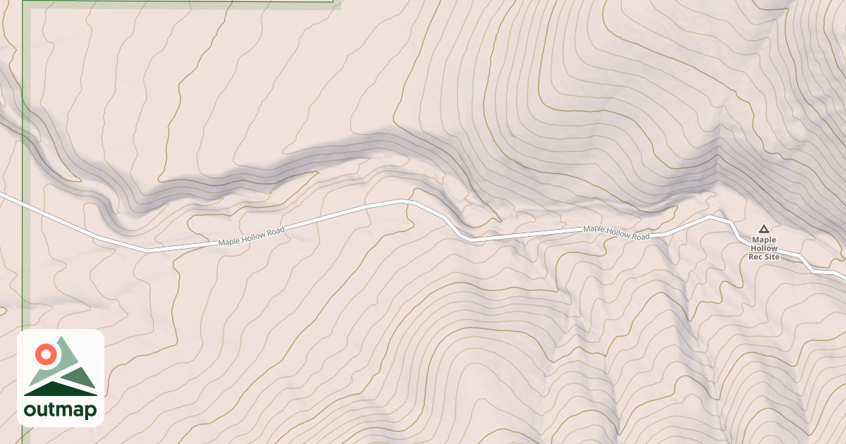 Map of MAPLE HOLLOW
