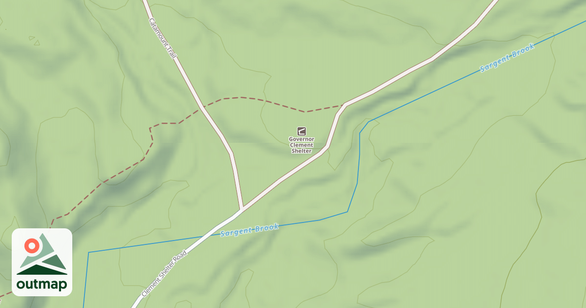 Map of C-4/7 Sargent Brook At X-Ing