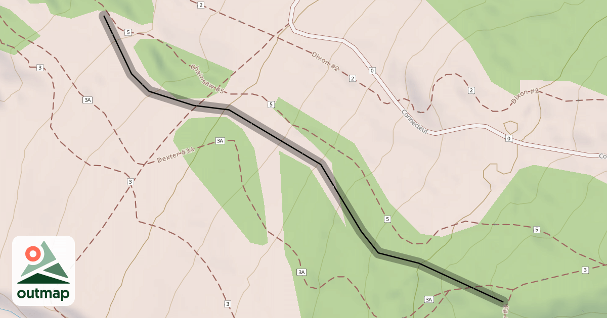 Map of 8-Mont-mars