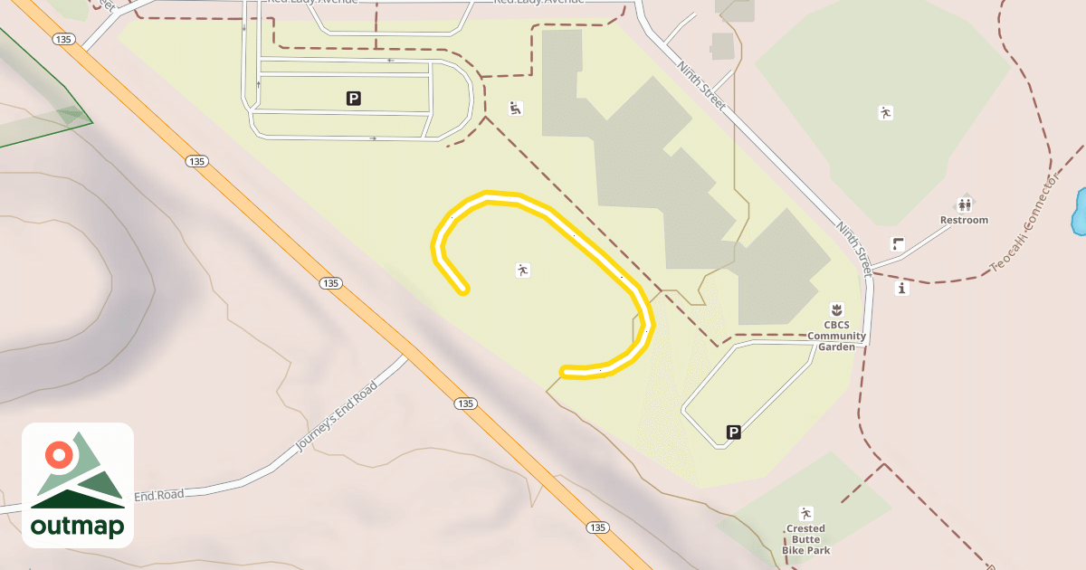 Map of CBCS Track