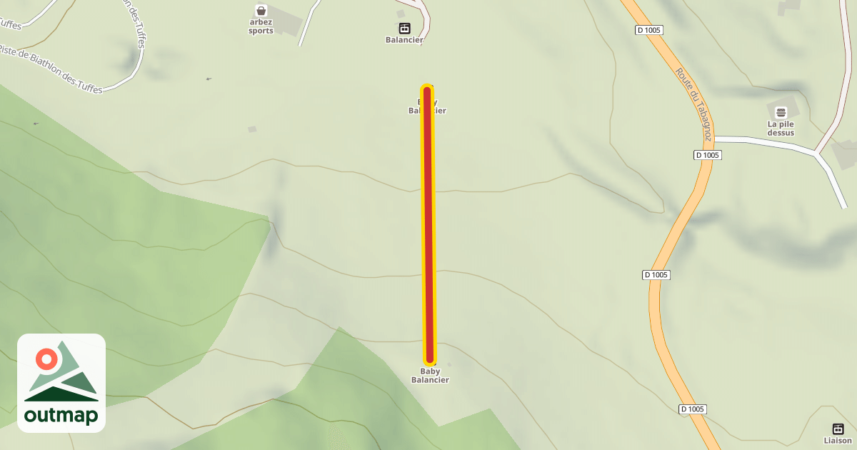 Map of Baby Balancier