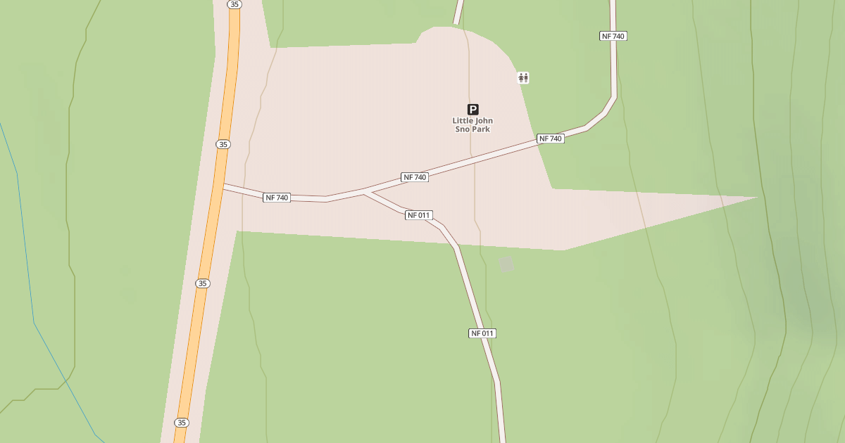 Map preview of LITTLE JOHN SNO PARK