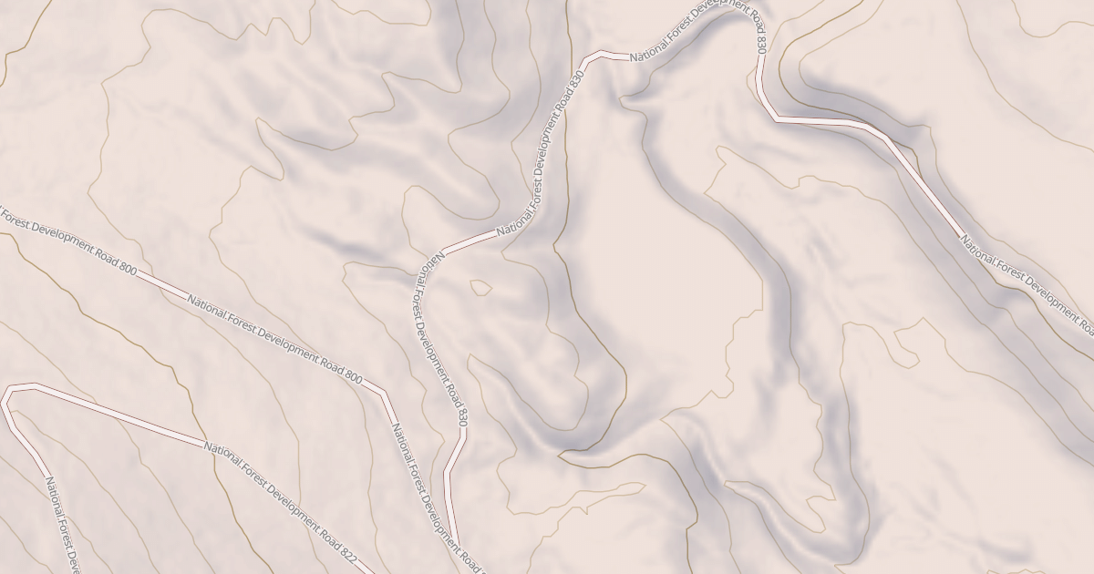 Map preview of USFS Motor Vehicle Use Map Roads {9417F911-608D-4B05-AEA3-874647447A76}