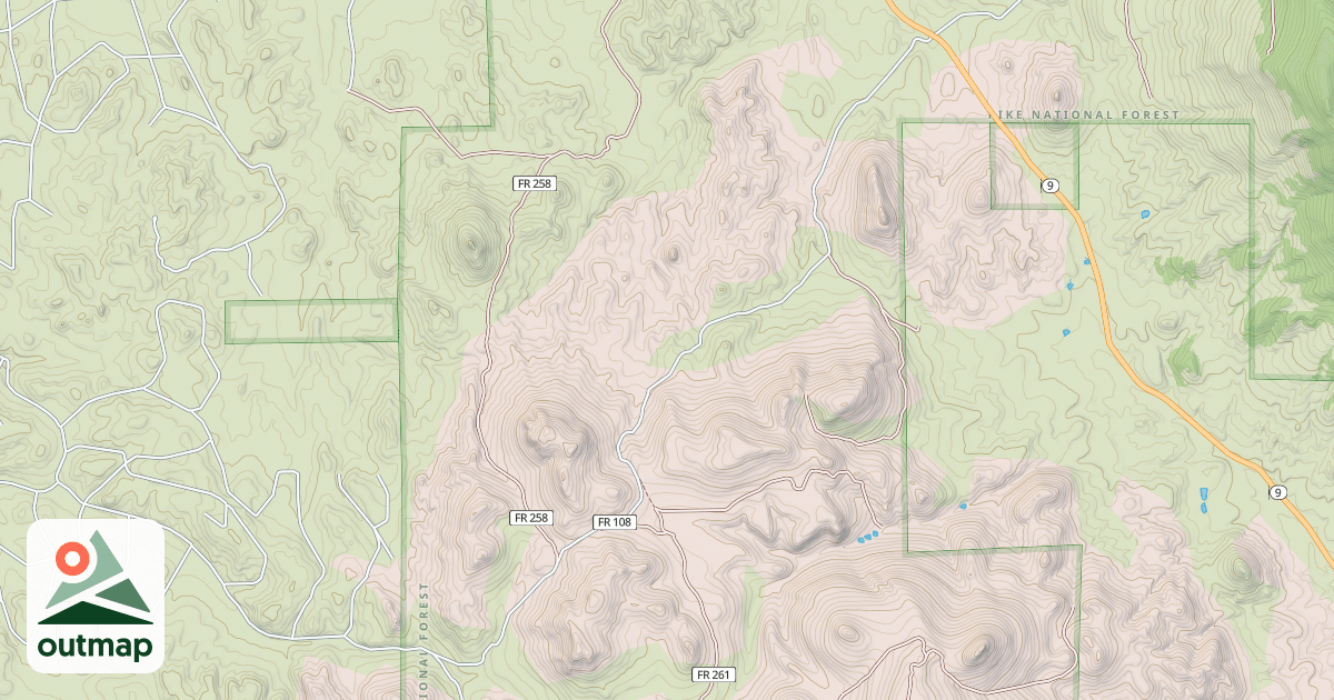 Map of PARKER