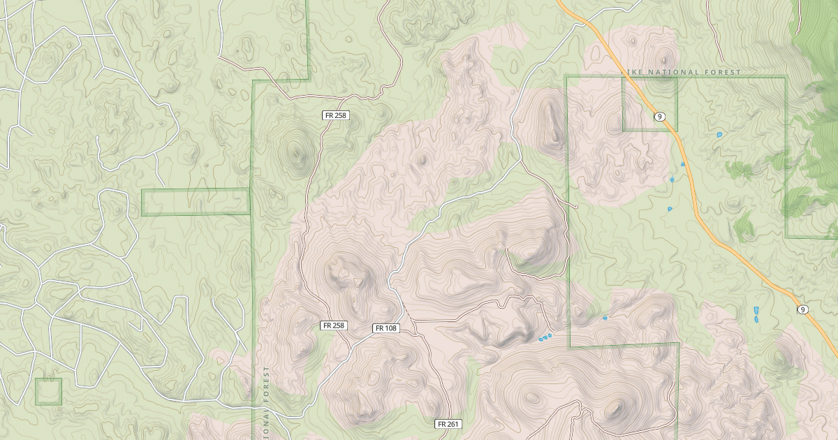 Map preview of PARKER