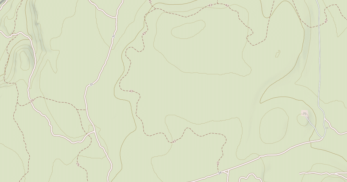 Map preview of Cline Buttes Tr 43