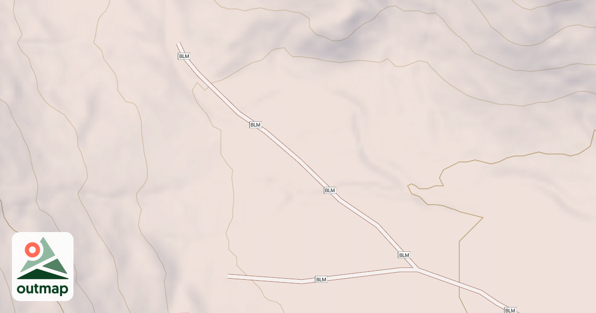 Map of BLM National GTLF Public Motorized Roads 1f06402d-418d-45f4-984b-9cb94d9770af