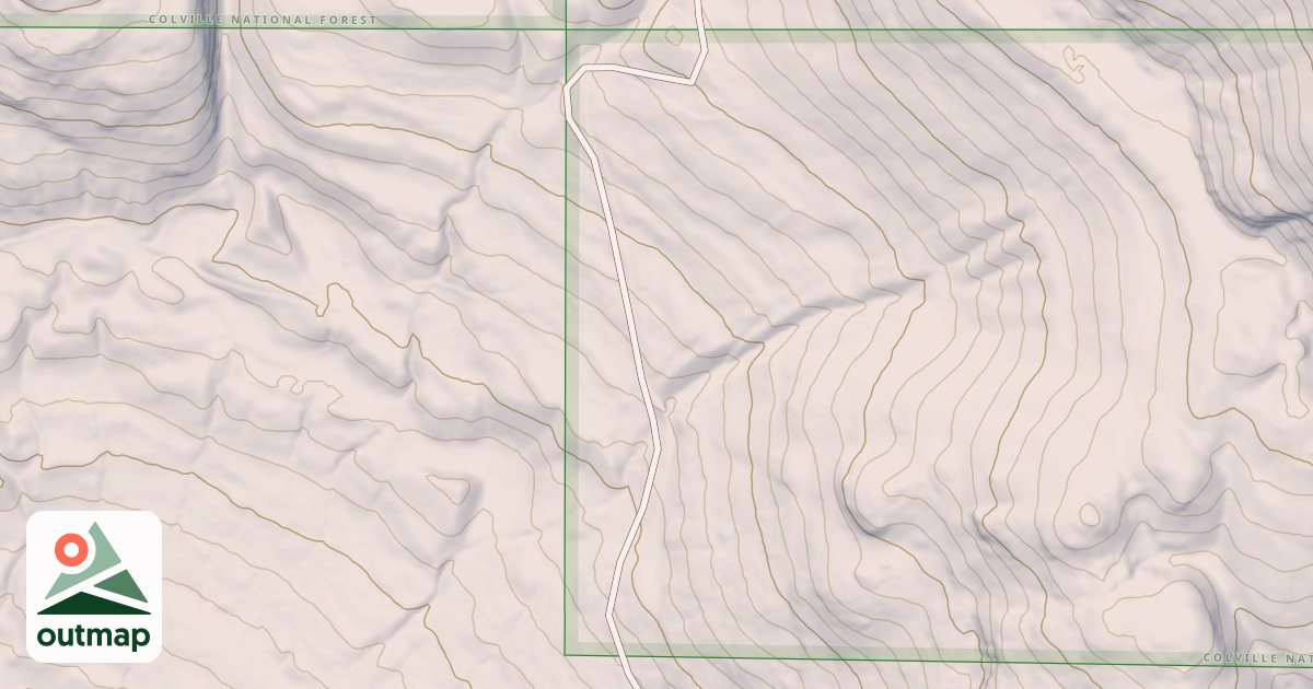 Map of CAYUSE HORSE PASTURE