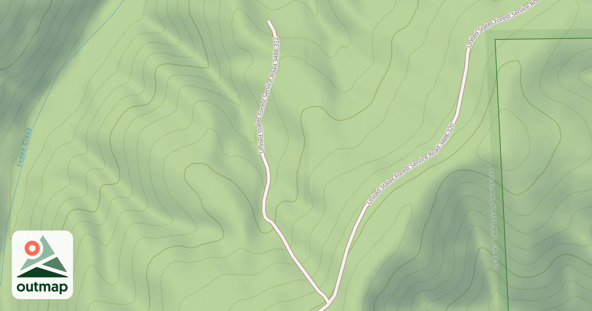 Map of USFS Motor Vehicle Use Map Roads {7EB18A6C-F4FC-4E79-8C06-A55758C6BF3F}
