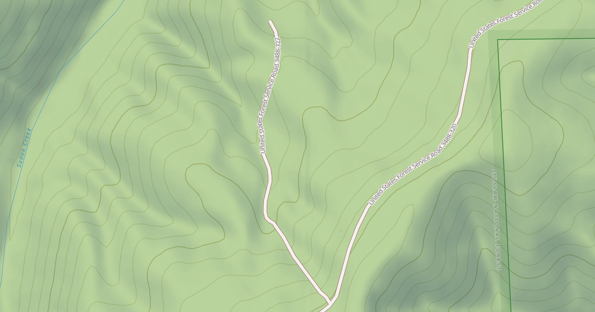 Map preview of USFS Motor Vehicle Use Map Roads {7EB18A6C-F4FC-4E79-8C06-A55758C6BF3F}