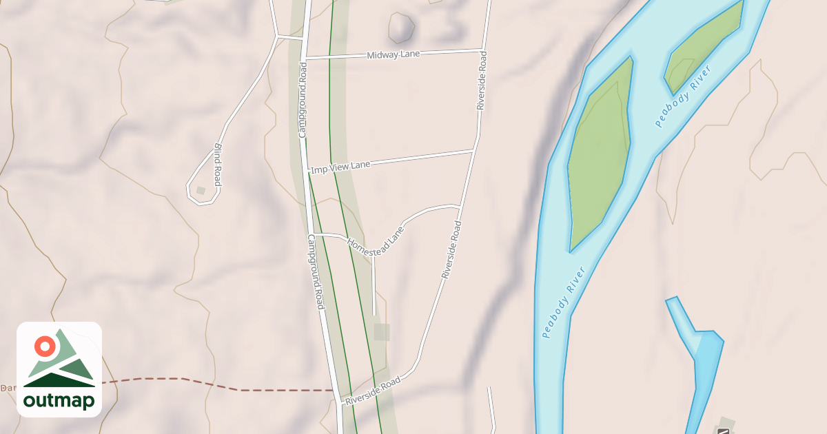 Map of DOLLY COPP SPUR N