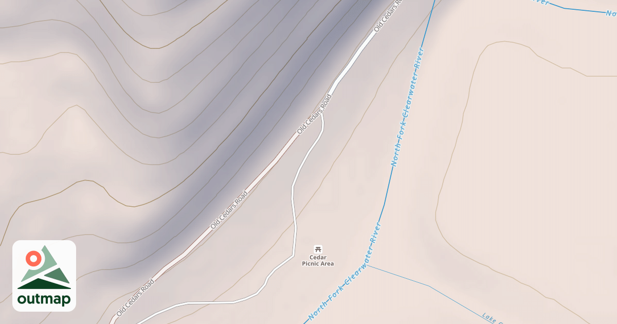 Map of CEDARS CAMP GRD