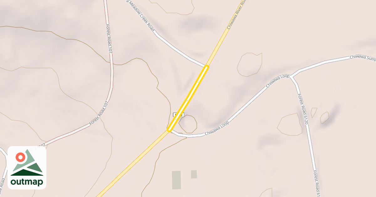 Map of Chiwawa River Road