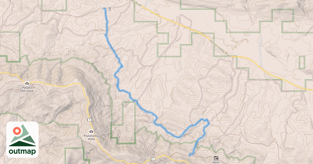 Map of Boardstand Trail