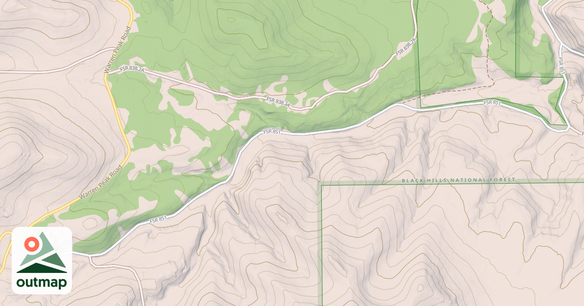 Map of Snow-F1