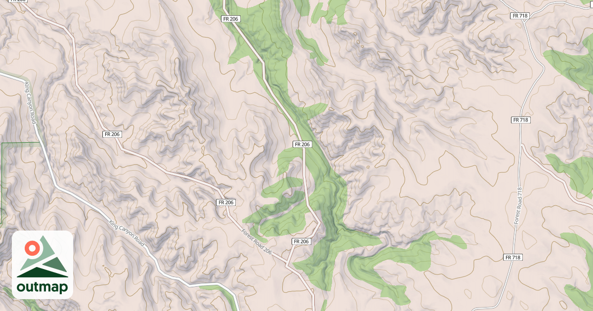 Map of 206