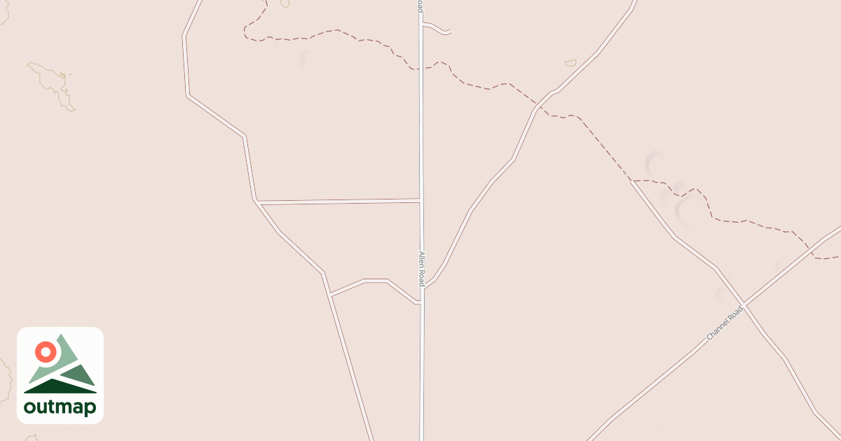 Map of ALLEN ROAD