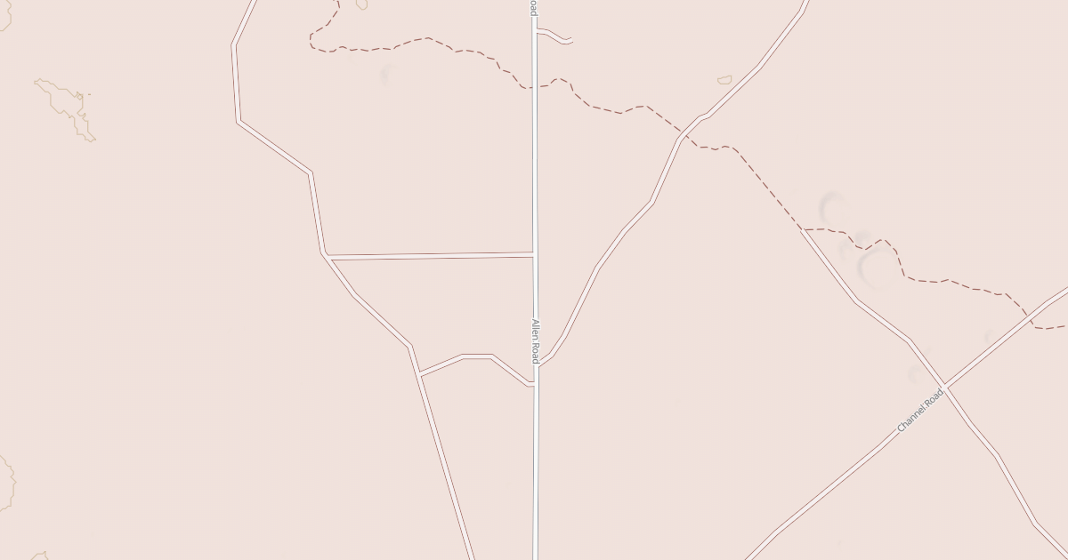 Map preview of ALLEN ROAD