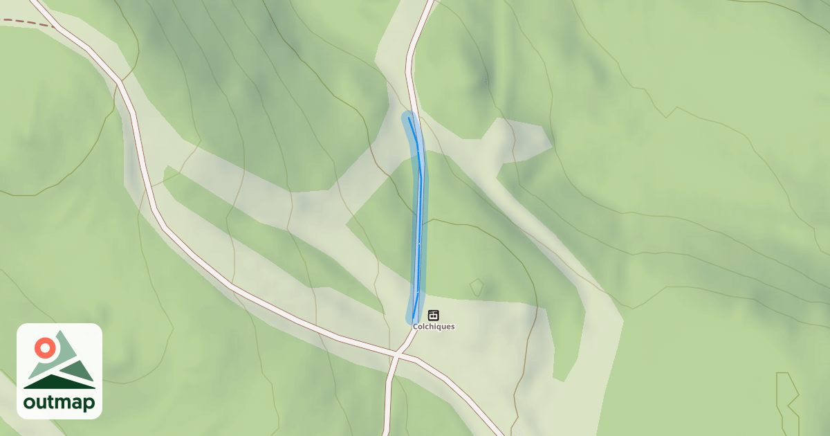 Map of Perce Neige