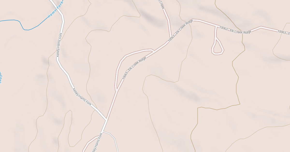 Map preview of ELK CREEK RIDGE