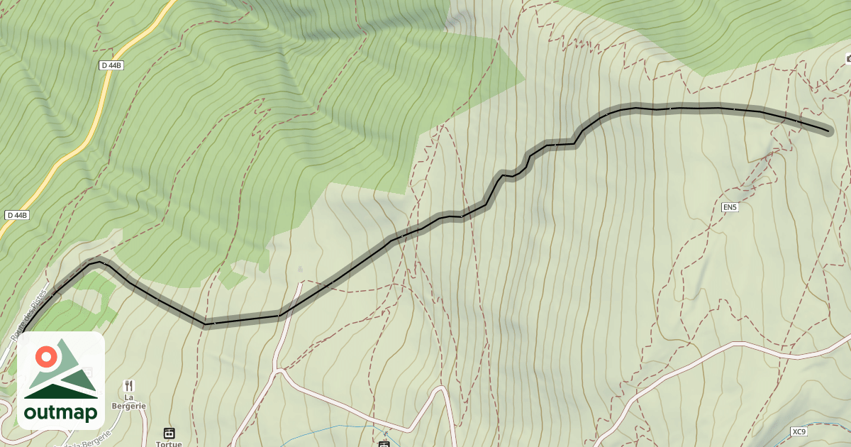 Map of La Forêt