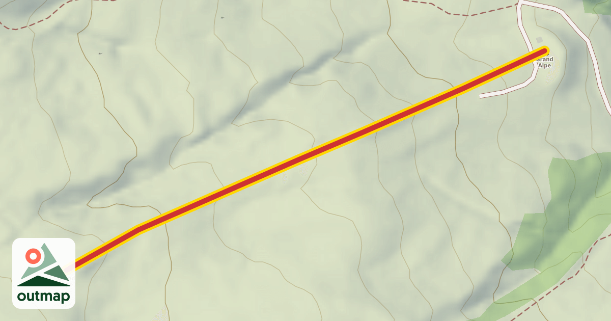Map of Grand Alpe