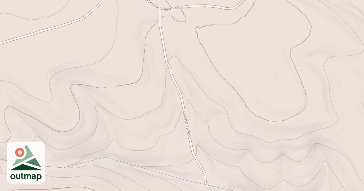 Map of ROBERTS TANK