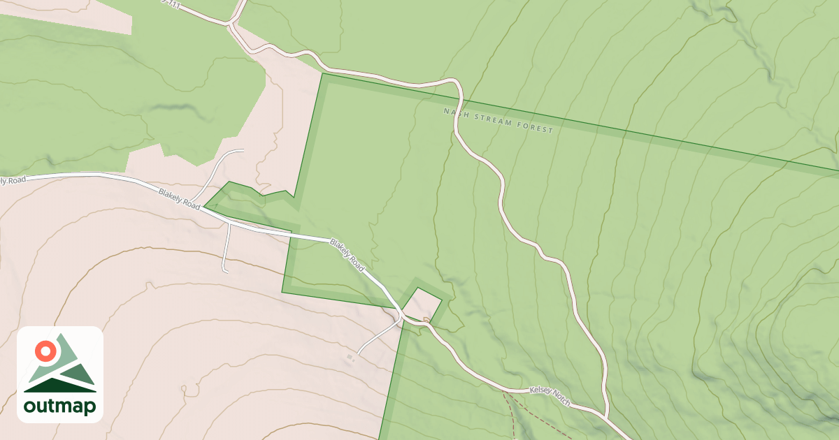 Map of Kelsey Notch ext