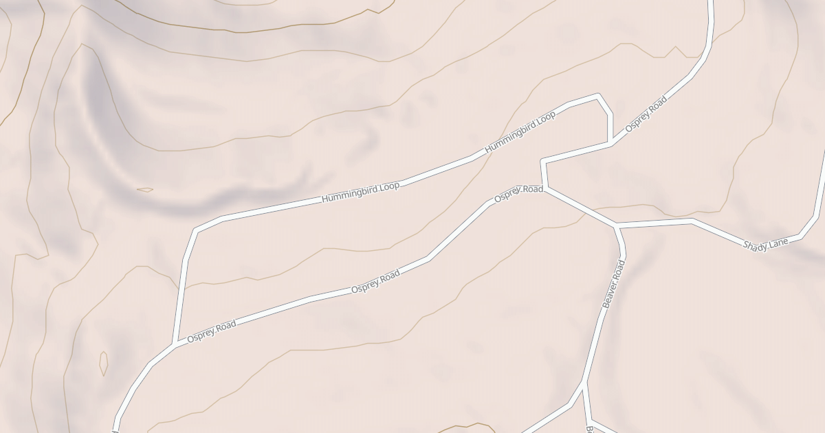 Map preview of 742A HUMMINGBIRD LOOP