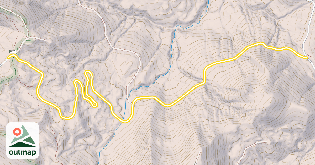 Map of Forest Road 1914-787