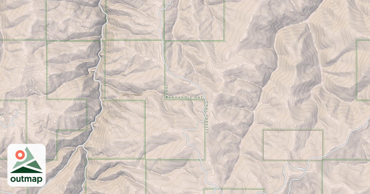 Map of KELLEY CREEK