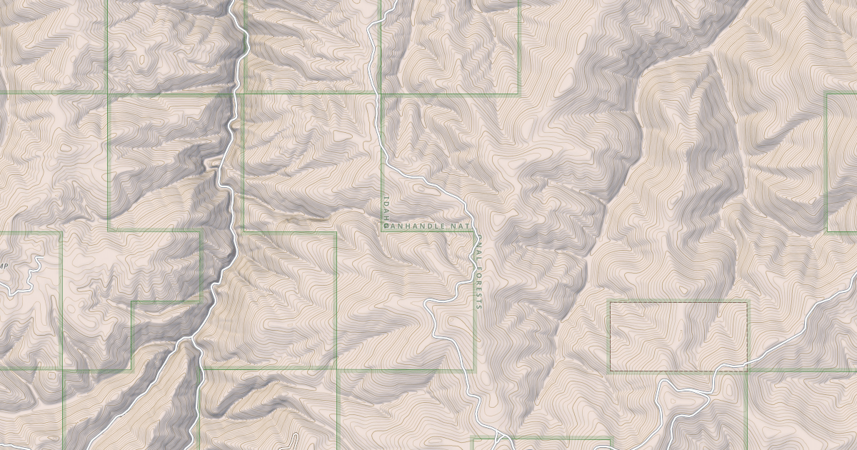 Map preview of KELLEY CREEK