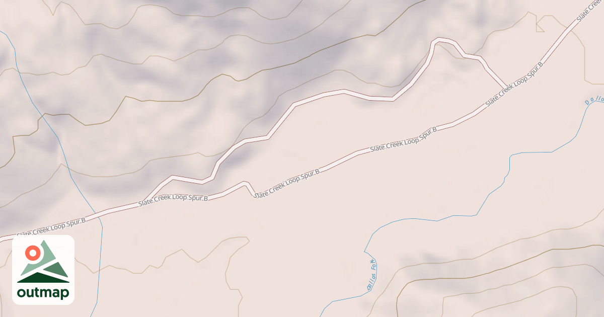 Map of Dallas Fork Snowmobile