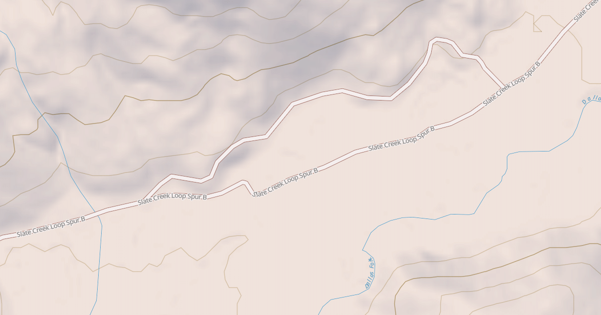 Map preview of Dallas Fork Snowmobile