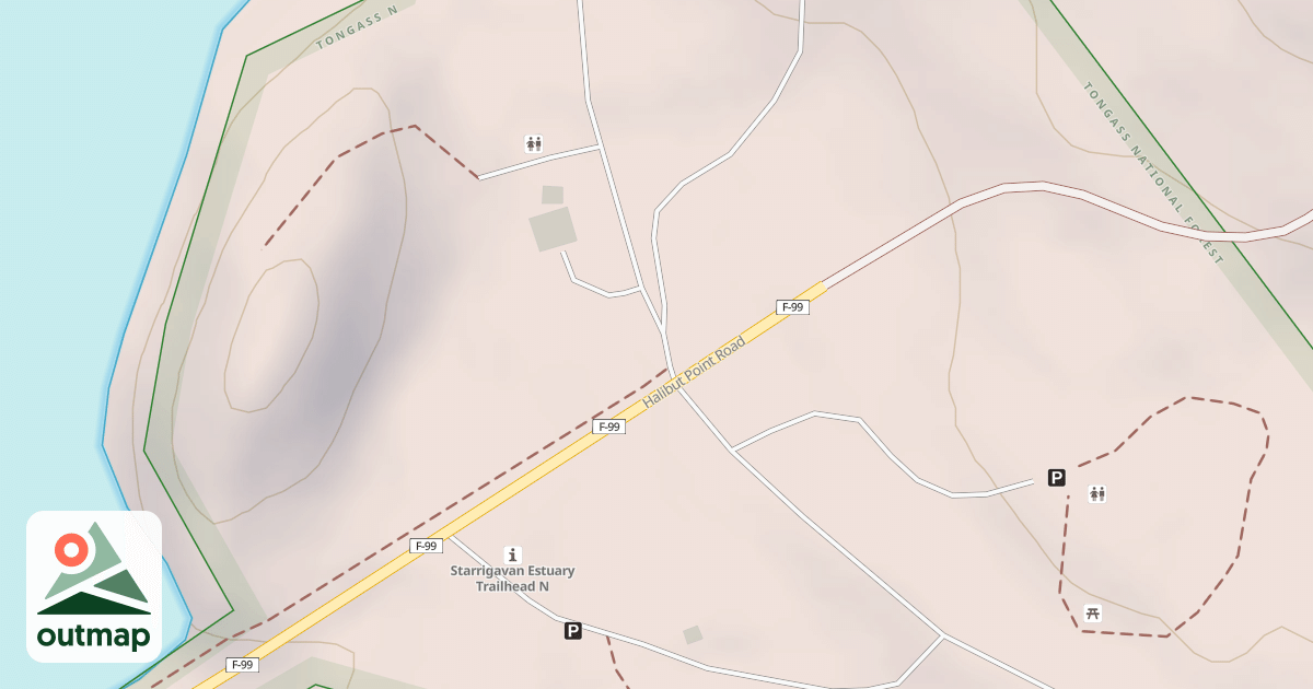 Map of STARRIGAVAN BAYSIDE LOOP MAIN