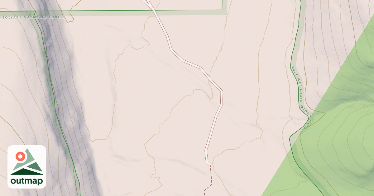 Map of MOSQUITO CREEK