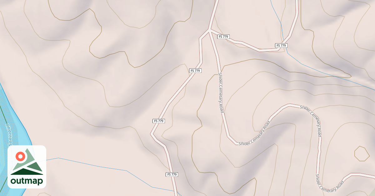 Map of LOW WATER BRIDGE