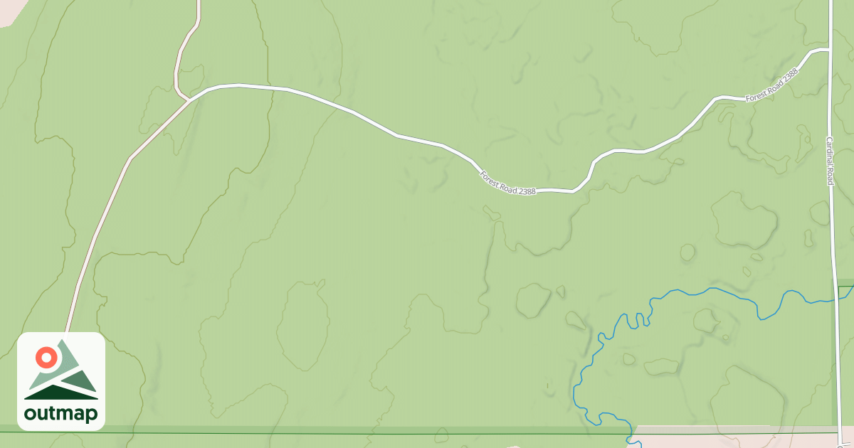 Map of BIG RIDGE ROAD