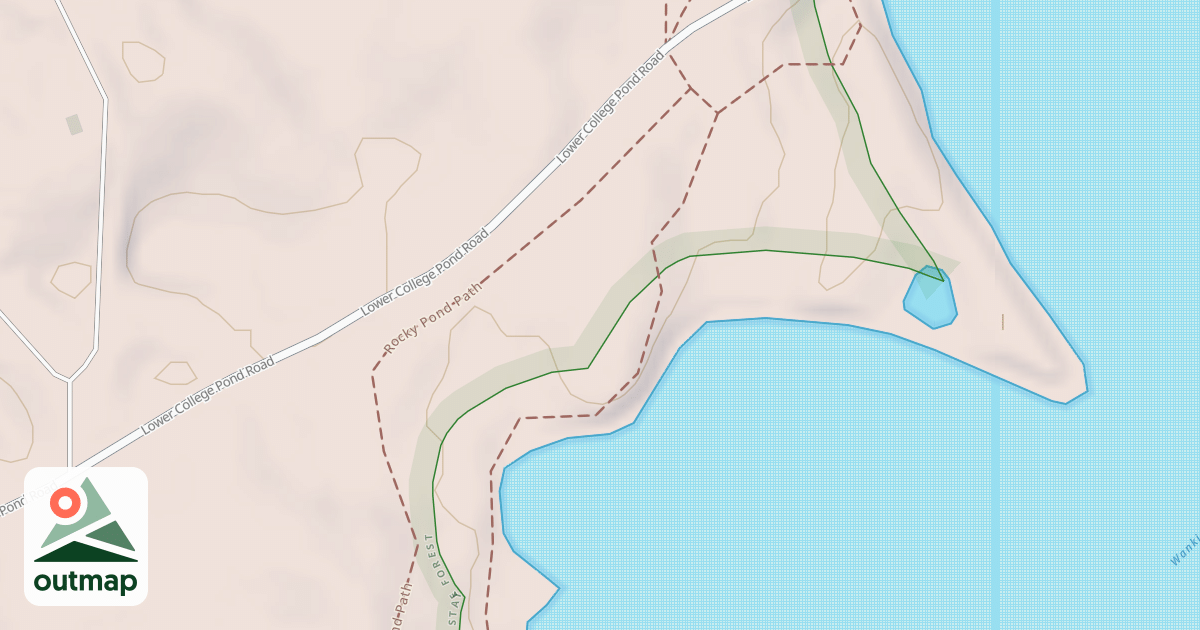 Map of Easthead Reservoir Trail