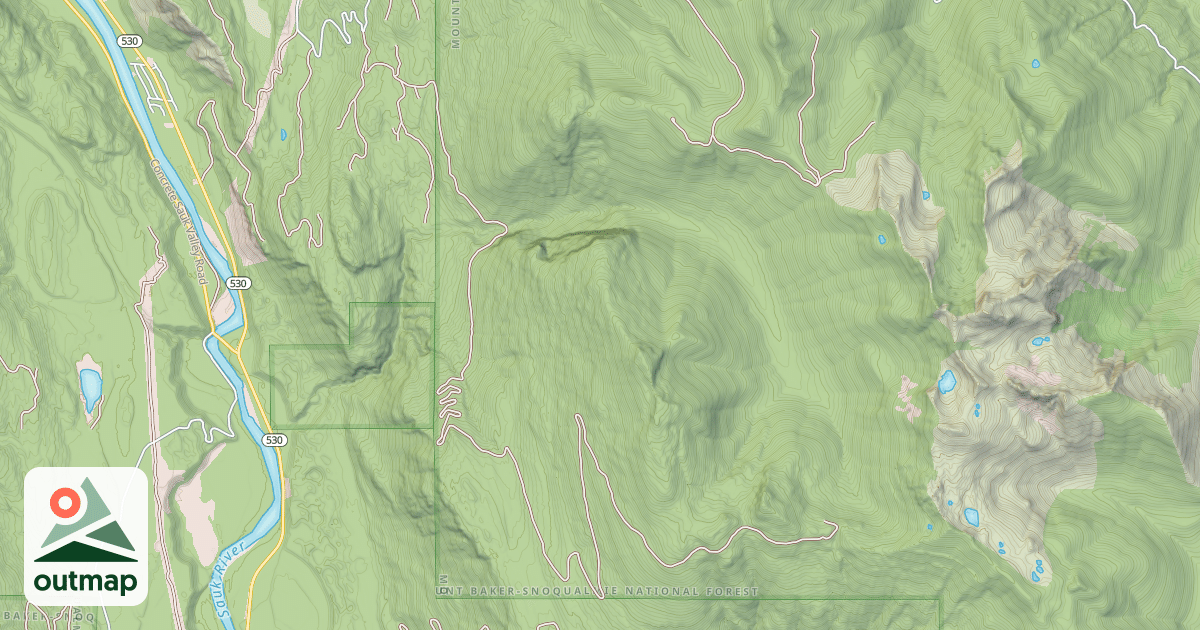 Map of WEST BOUNDARY