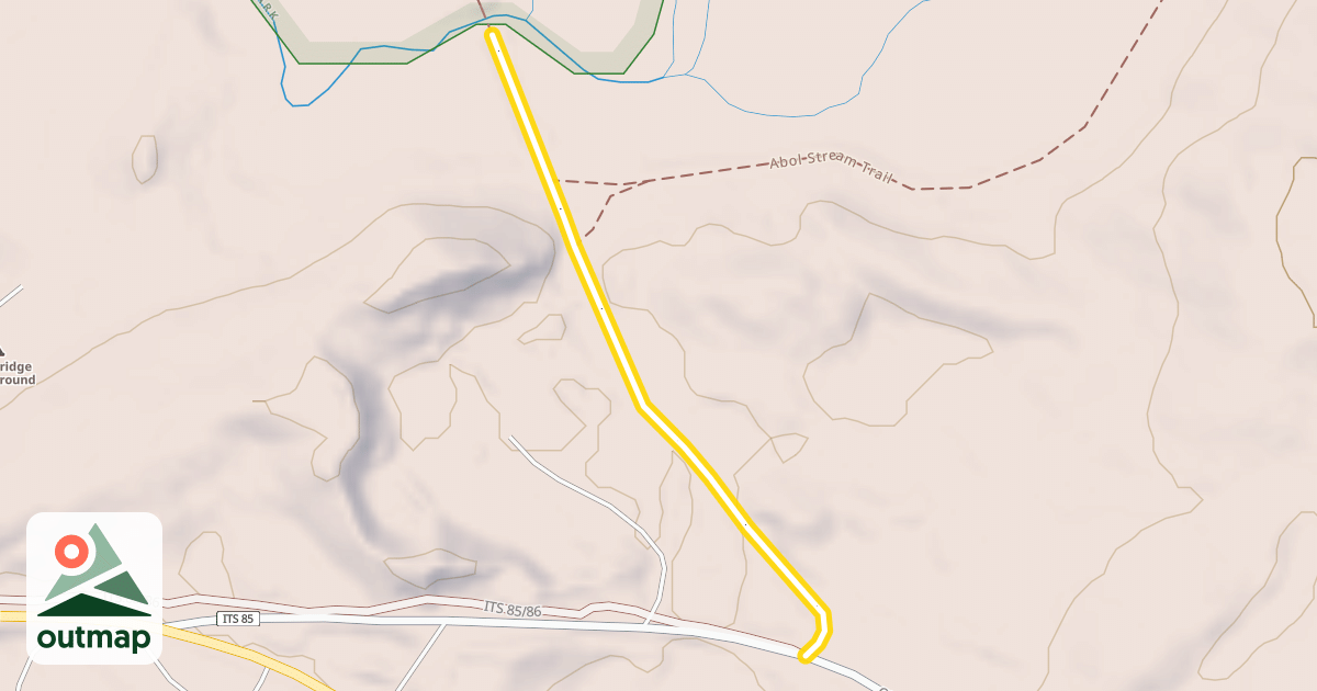 Map of Appalachian Trail