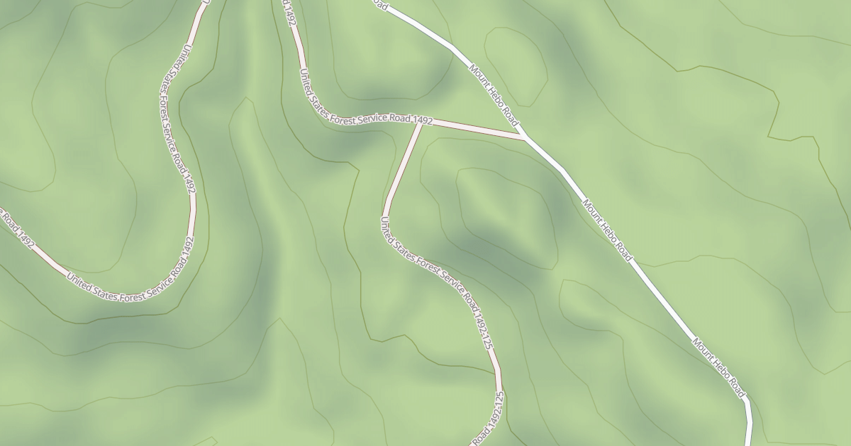 Map preview of USFS Motor Vehicle Use Map Roads {DB54A7B0-F669-48AB-9745-C2A39A65CEAD}
