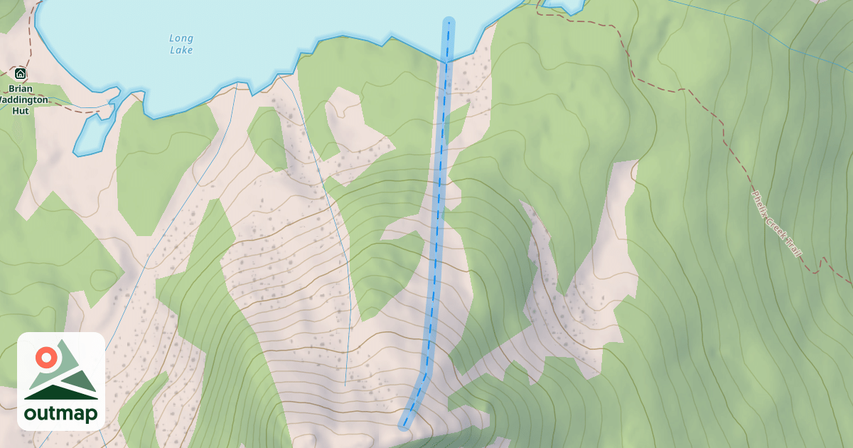 Map of Cabin Hill Right