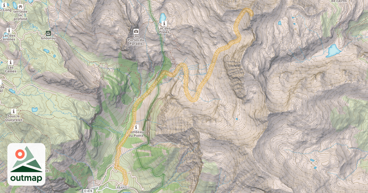 Map of Grand Pinier — Prapic