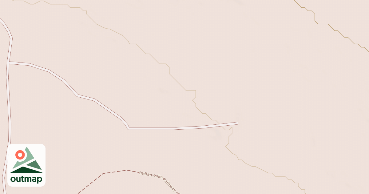 Map of KITCH ITI KI PI NORTH SPUR A